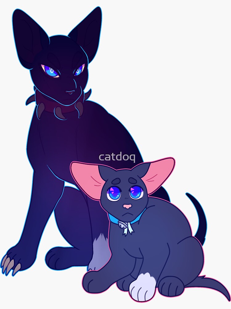 Warrior Cats: Scourge and Tiny | Art Board Print