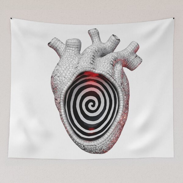 Item preview, Iced Out Anatomical Heart Surreal Streetwear designed and sold by SYNTH ARCHIVE.