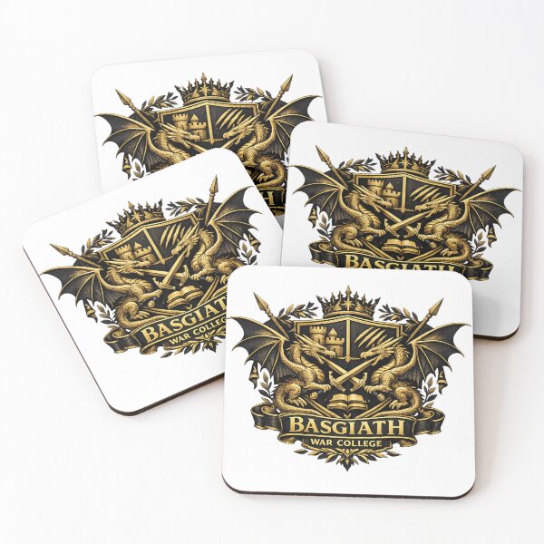 Item preview, Basgiath Dragon Rider Romantasy Crest designed and sold by Art by Debasish.