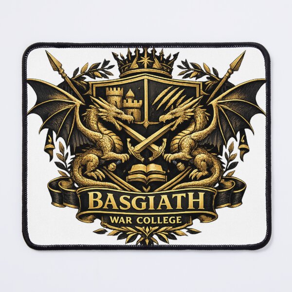 Item preview, Basgiath Dragon Rider Romantasy Crest designed and sold by Art by Debasish.
