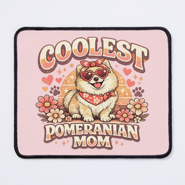 Item preview, Pomeranian Mom, Coolest Pomeranian Mom designed and sold by graphic-genie.