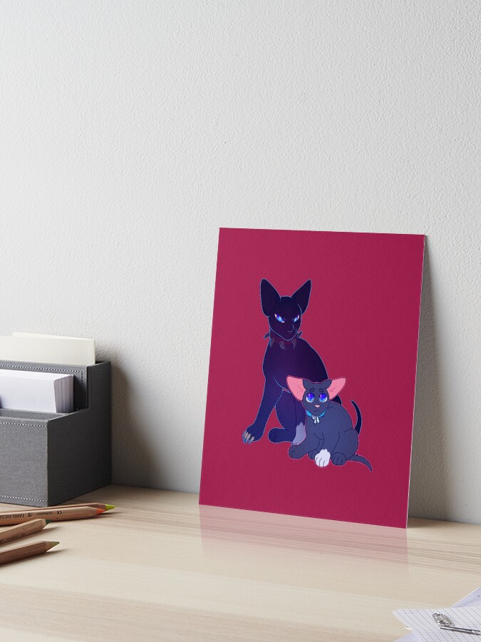 Warrior Cats: Scourge and Tiny | Art Board Print