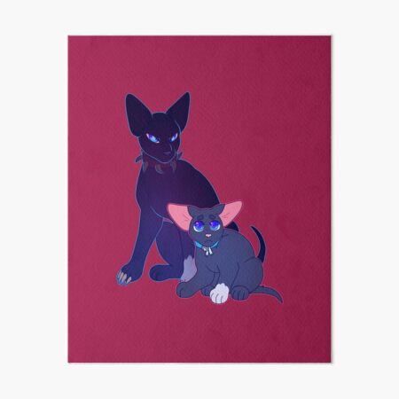 Warrior Cats: Scourge and Tiny | Art Board Print