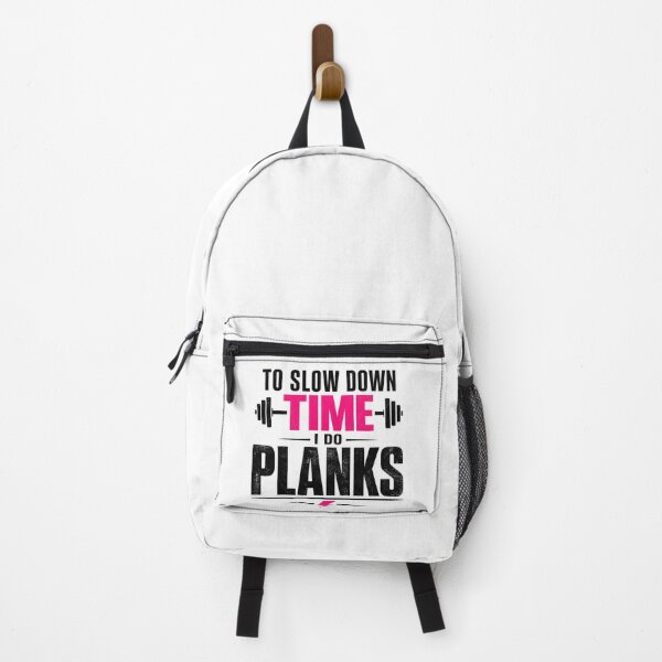 Item preview, To Slow Down Time I Do Planks Gym Motivation designed and sold by StoryInCode.