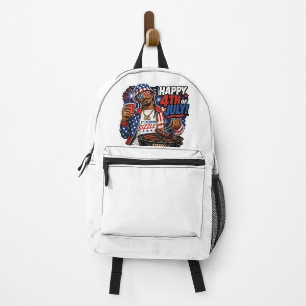 Item preview, Happy 4th of July Let Freedom Sizzle Cool Patriotic Grill Master designed and sold by VibeCheck-S.