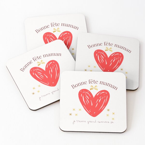 Item preview, Illustrated Heart: Happy Mother's Day designed and sold by DIAMVERA.