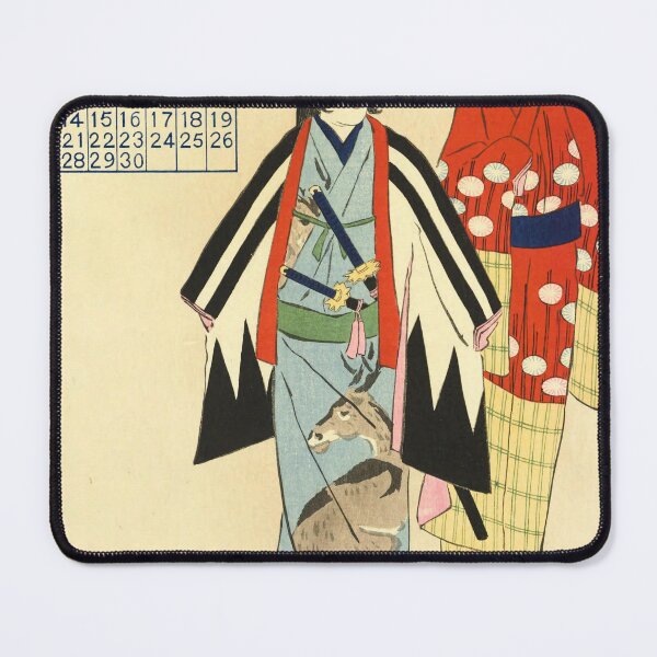 Item preview, 1910 Vintage Japanese Poster with Samurai– Ukiyo-e Art Print designed and sold by Ukiyoe Spirit.