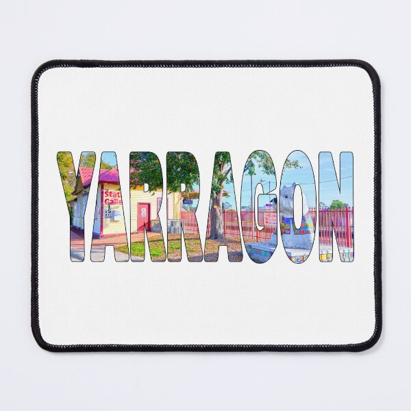 Item preview, YARRAGON - Victoria West Gippsland Railway Station and Pat the Dog designed and sold by Adam Gormley.