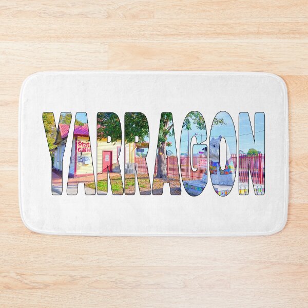 Item preview, YARRAGON - Victoria West Gippsland Railway Station and Pat the Dog designed and sold by Adam Gormley.