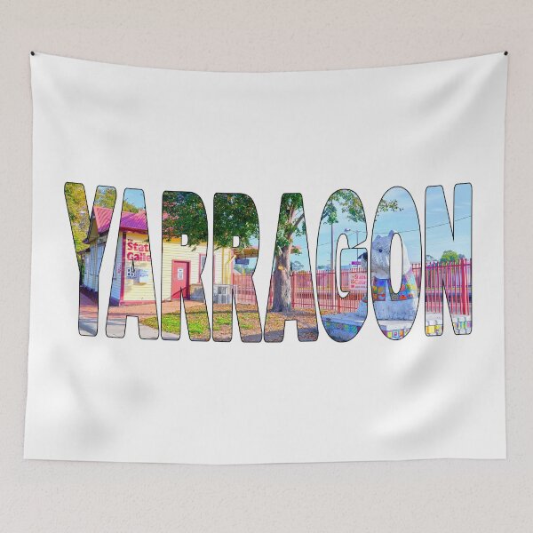 Item preview, YARRAGON - Victoria West Gippsland Railway Station and Pat the Dog designed and sold by Adam Gormley.