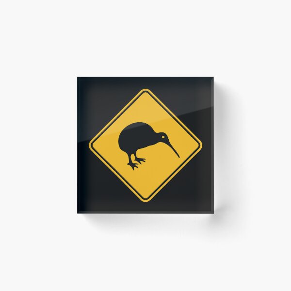 Item preview, Kiwi Warning Sign designed and sold by riczyeleanor.