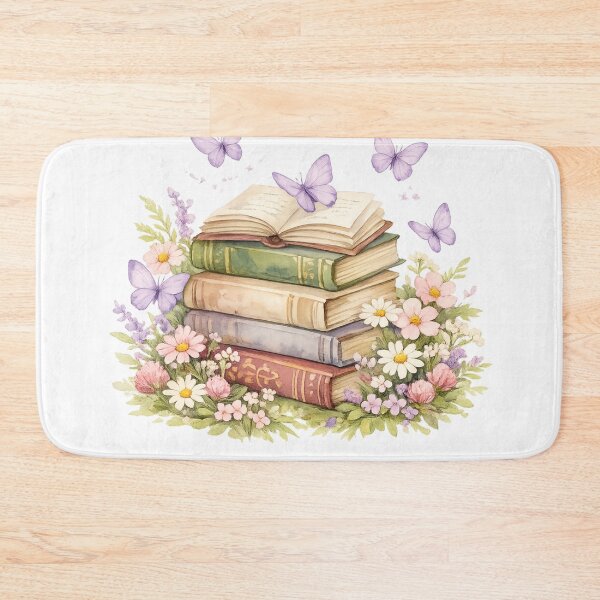 Item preview, Romantasy Era Books and Lilac Butterflies designed and sold by Art by Debasish.