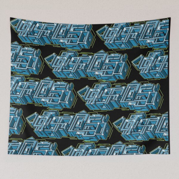 Item preview, graffiti maze designed and sold by UfosOne.
