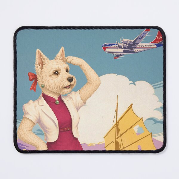Item preview, Hong Kong Vintage Travel Airline Poster designed and sold by CJChronicles.