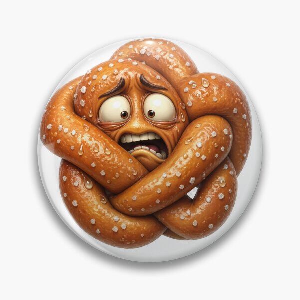 Item preview, Anxious Twisted Pretzel designed and sold by jgvisualarts.