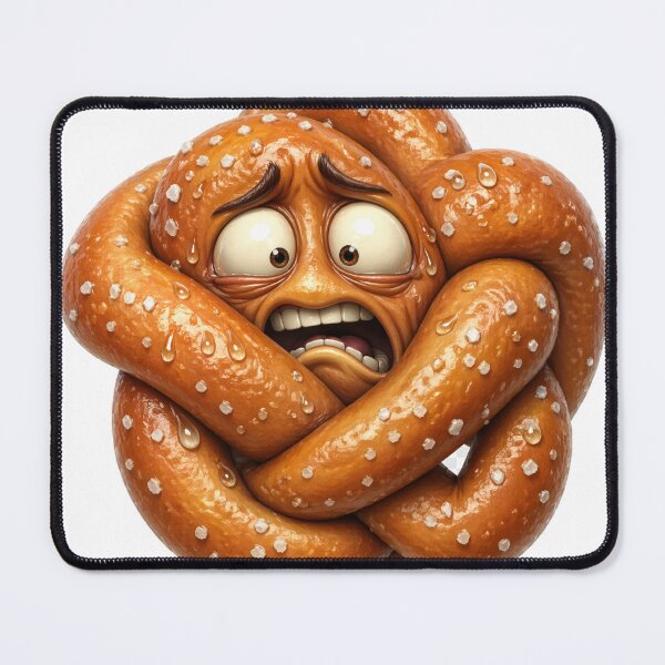 Item preview, Anxious Twisted Pretzel designed and sold by jgvisualarts.