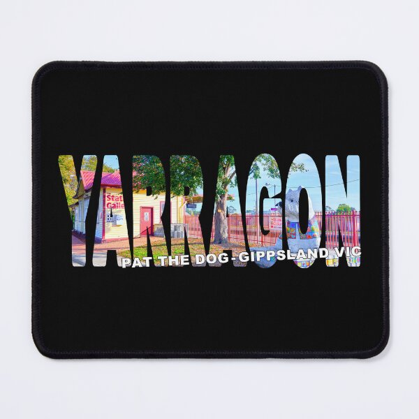 Item preview, YARRAGON Pat the Dog Gippsland Victoria - Train Station Baw Baw designed and sold by Adam Gormley.