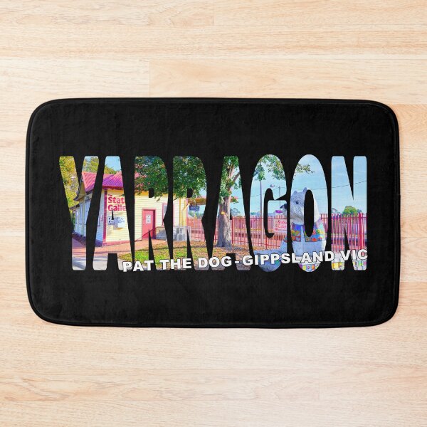 Item preview, YARRAGON Pat the Dog Gippsland Victoria - Train Station Baw Baw designed and sold by Adam Gormley.