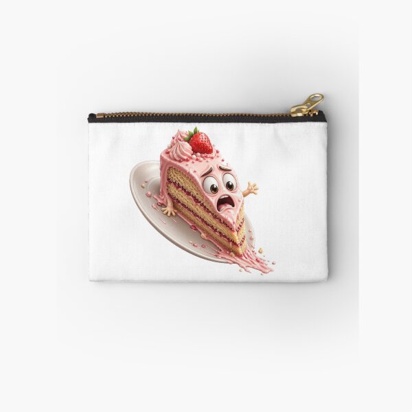 Item preview, Panicked Strawberry Cake Slice  designed and sold by jgvisualarts.