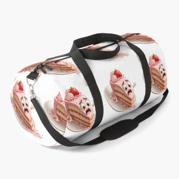 Item preview, Panicked Strawberry Cake Slice designed and sold by jgvisualarts.