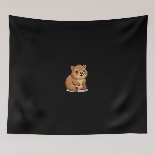 Item preview, chubby hyrax designed and sold by cloudzer0000.