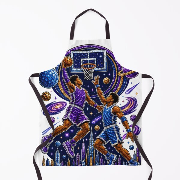 Item preview, Futuristic Cosmic Galaxy Basketball Universe Throwdown designed and sold by ActOnyx Designs.