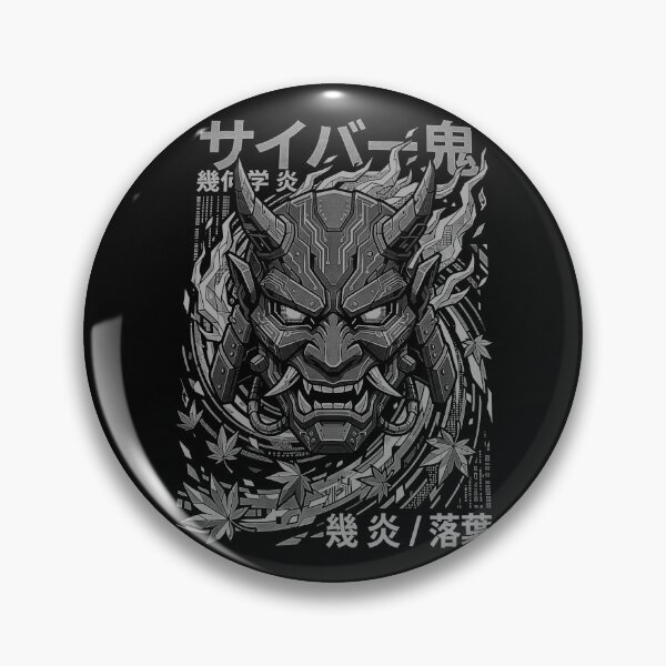 Item preview, CYBER-ONI: The Geometric Ember (Stealth Grey Edition) designed and sold by HexOne.