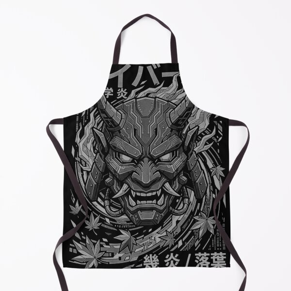 Item preview, CYBER-ONI: The Geometric Ember (Stealth Grey Edition) designed and sold by HexOne.