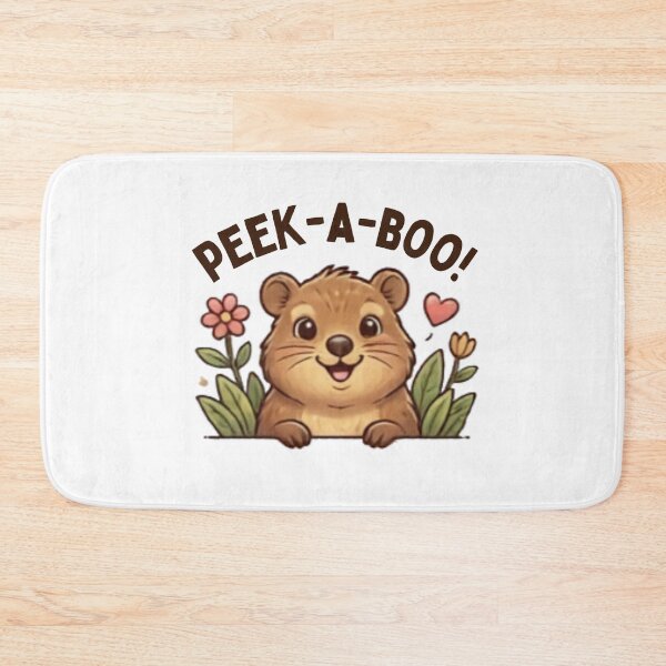 Item preview, peek a boo hyrax  designed and sold by cloudzer0000.
