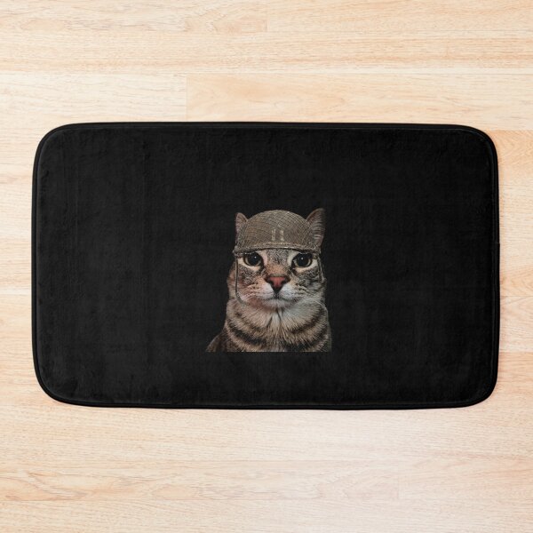 Item preview, Thousand yard stare cat designed and sold by Chonk Borris.