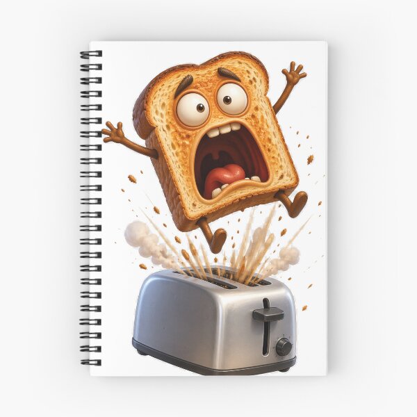 Item preview, Terrified Toast Pop designed and sold by jgvisualarts.