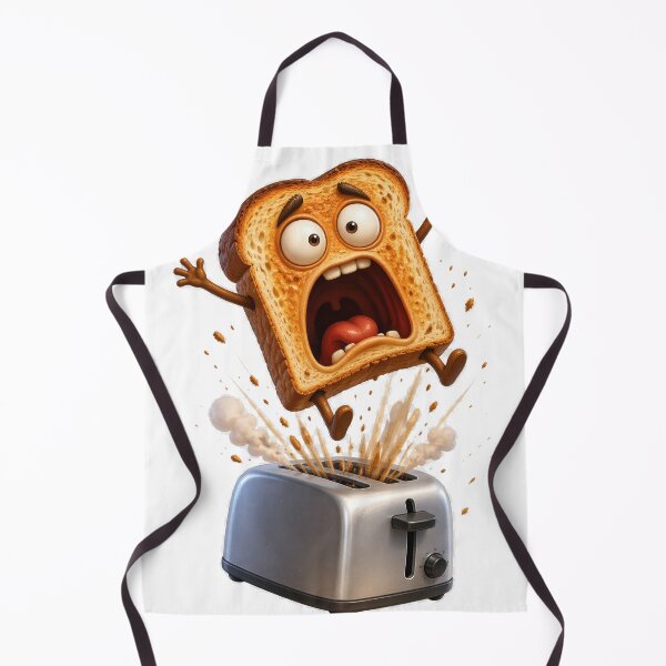Item preview, Terrified Toast Pop designed and sold by jgvisualarts.