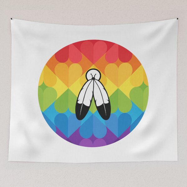 Item preview, Two-Spirit Pride Circle designed and sold by BGDDesigns.