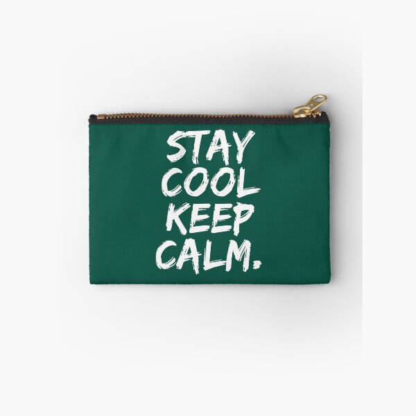 Item preview, Stay Cool Keep Calm Bold Brush Typography designed and sold by NosandEdgy.
