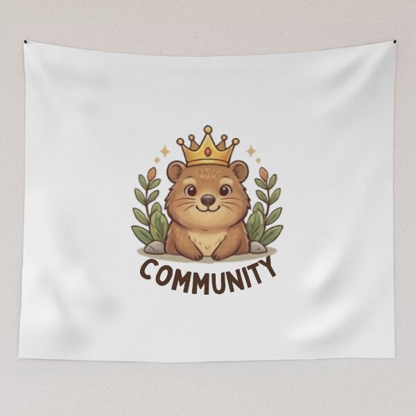 Item preview, community hyrax king designed and sold by cloudzer0000.