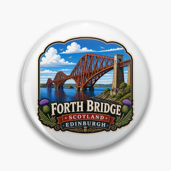 Item preview, Forth Bridge, Edinburgh Scotland designed and sold by Myra365Art.