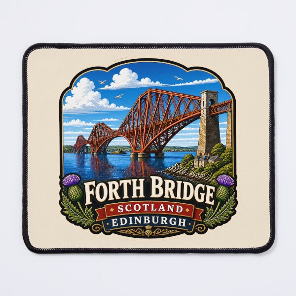 Item preview, Forth Bridge, Edinburgh Scotland designed and sold by Myra365Art.