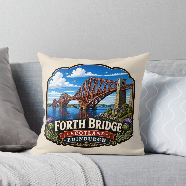 Item preview, Forth Bridge, Edinburgh Scotland designed and sold by Myra365Art.