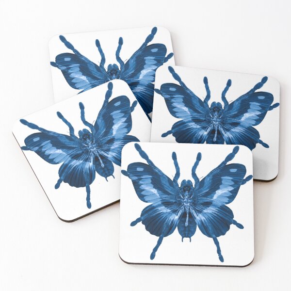 Item preview, Cobalt Arachnid Morpho | Surreal Cyber-Gothic Art designed and sold by SYNTH ARCHIVE.