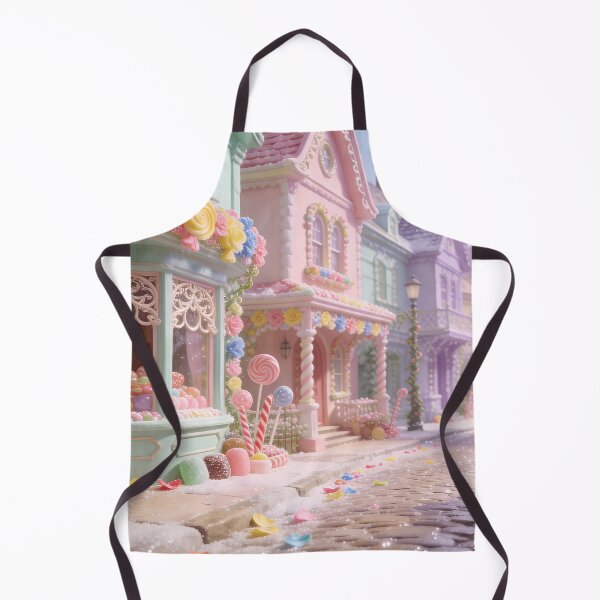 Item preview, Enchanted Candy Land Village, Dreamy Sugar-Coated World Wall Decor designed and sold by BlareBlare.