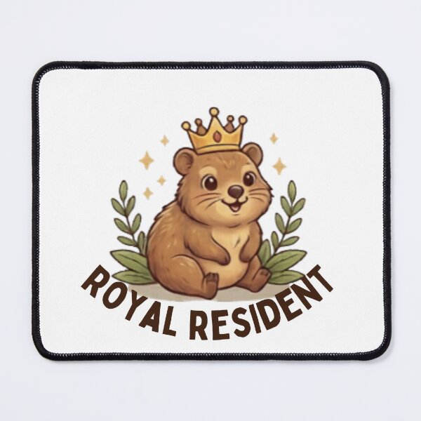 Item preview, royal resident hyrax king designed and sold by cloudzer0000.