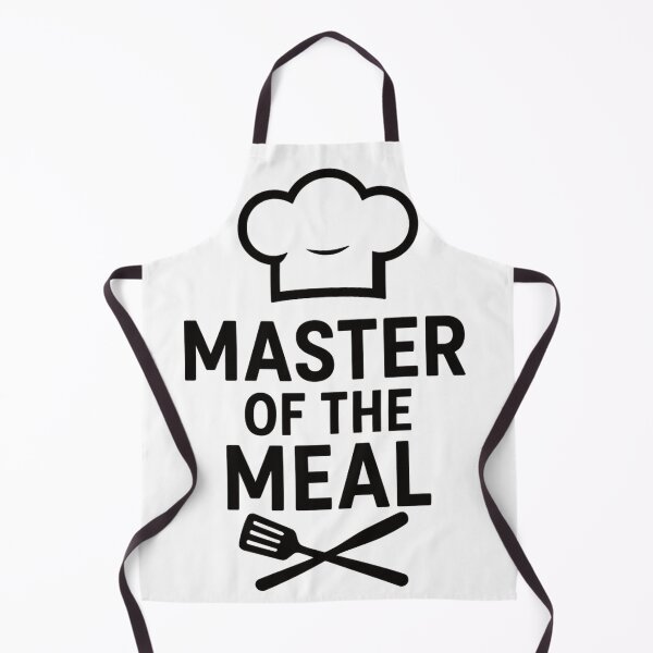 Item preview, Master of the Meal Chef Hat Cooking Design designed and sold by tineldesign.