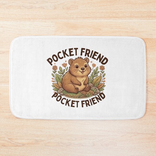 Item preview, pocket friend hyrax designed and sold by cloudzer0000.