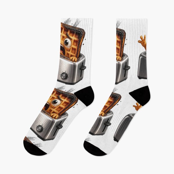 Item preview, Scared Waffle in Toaster designed and sold by jgvisualarts.