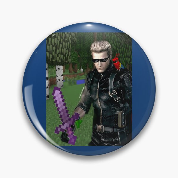 Item preview, Albert Wesker From Resident Evil 5 But In Minecraft designed and sold by KanteMcHexan.