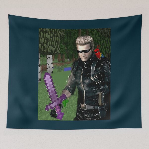 Item preview, Albert Wesker From Resident Evil 5 But In Minecraft designed and sold by KanteMcHexan.