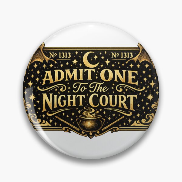 Item preview, Night Court Ticket Fantasy Book Art designed and sold by Art by Debasish.