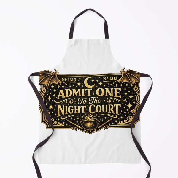 Item preview, Night Court Ticket Fantasy Book Art designed and sold by Art by Debasish.