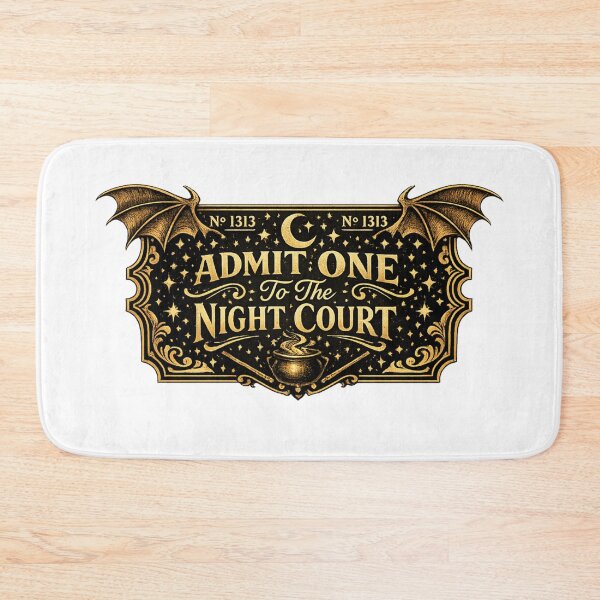 Item preview, Night Court Ticket Fantasy Book Art designed and sold by Art by Debasish.