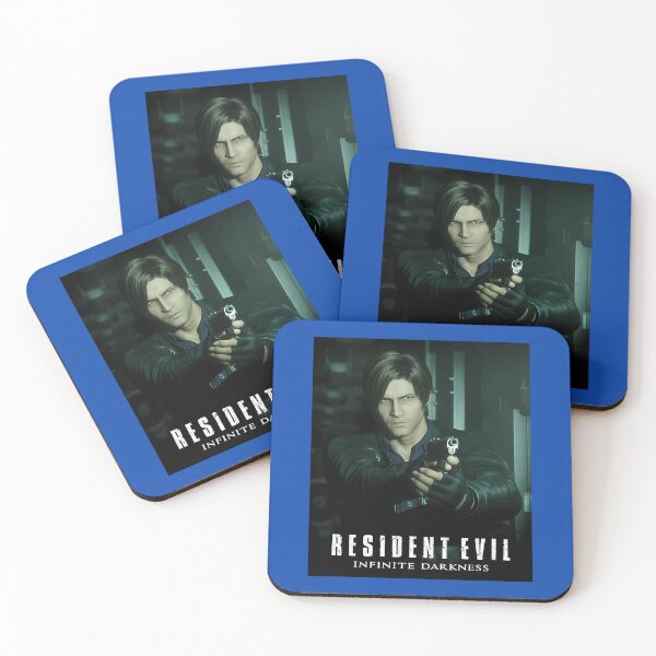Item preview, Beautiful Model Leon Survival Horror Video Game Kennedy Retro Wave designed and sold by KanteMcHexan.